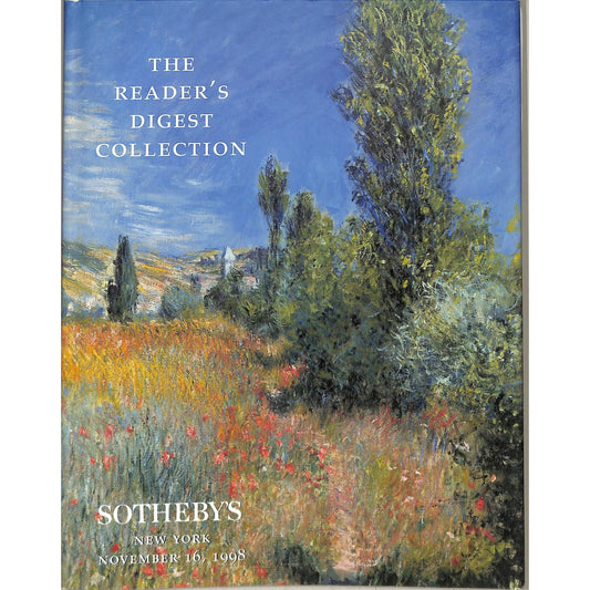 Sotheby's Readers Digest Collection Auction Catalog November 16, 1998