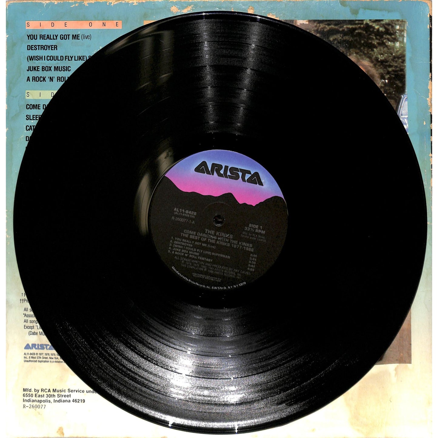 The Kinks - Come Dancing with the Kinks Vinyl Record AL11-8428