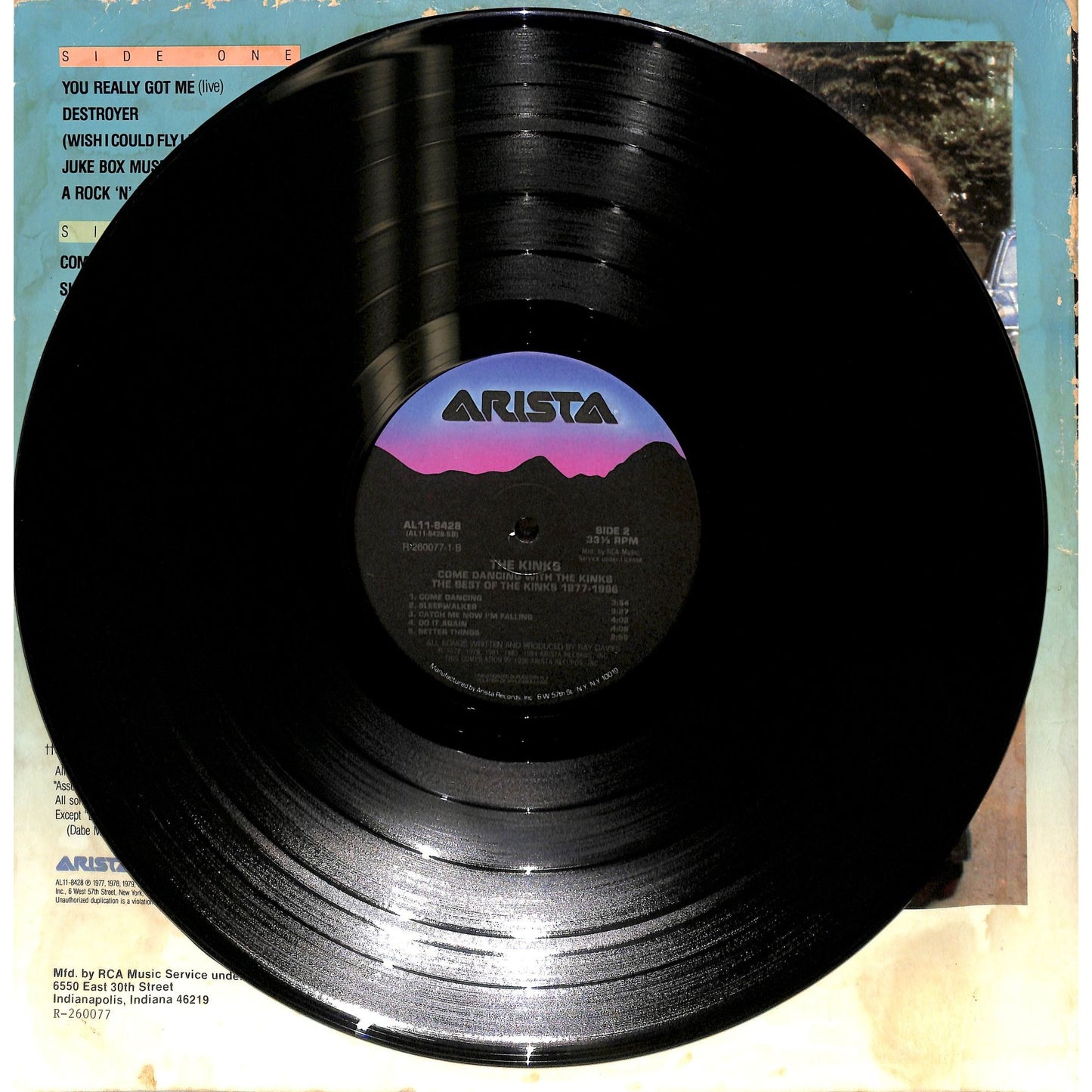The Kinks - Come Dancing with the Kinks Vinyl Record AL11-8428