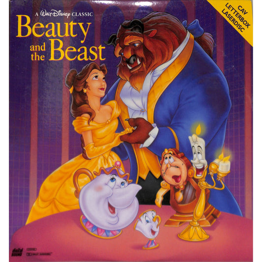 Beauty and The Beast (1991) Laserdisc Video