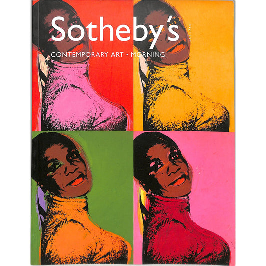 Sotheby's Contemporary Art Part 2 Auction Catalog May 16, 2001