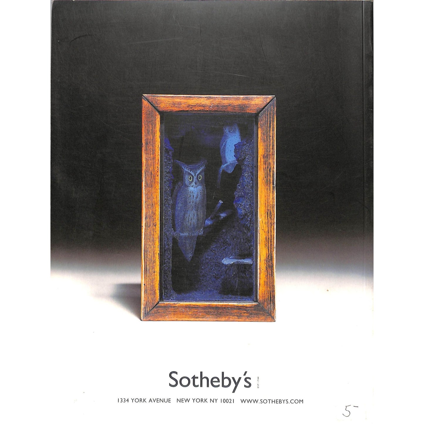 Sotheby's Contemporary Art Part 2 Auction Catalog May 16, 2001
