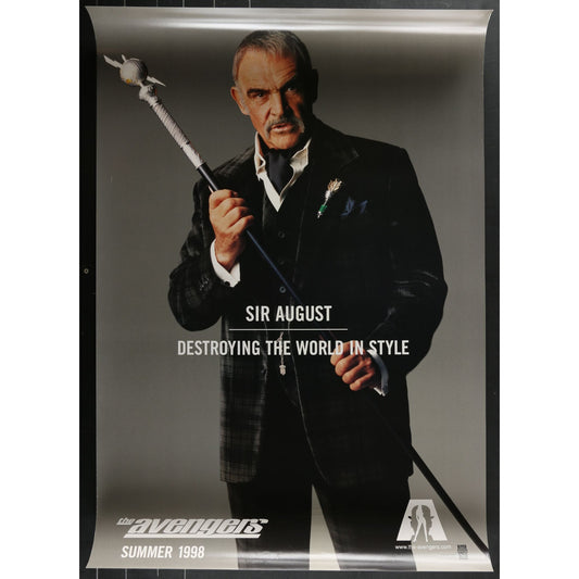The Avengers (1998) Original Single-sided Movie Poster Rolled 27x40