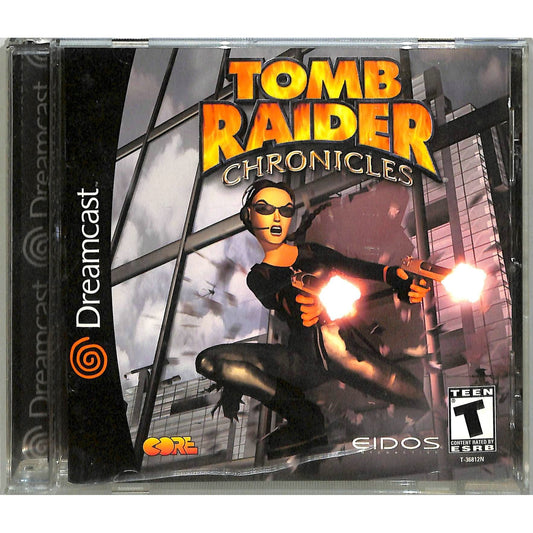 Tomb Raider Chronicles (2000) Sega Dreamcast Disc + Manual