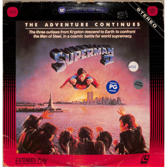 Superman II (1980) Laserdisc