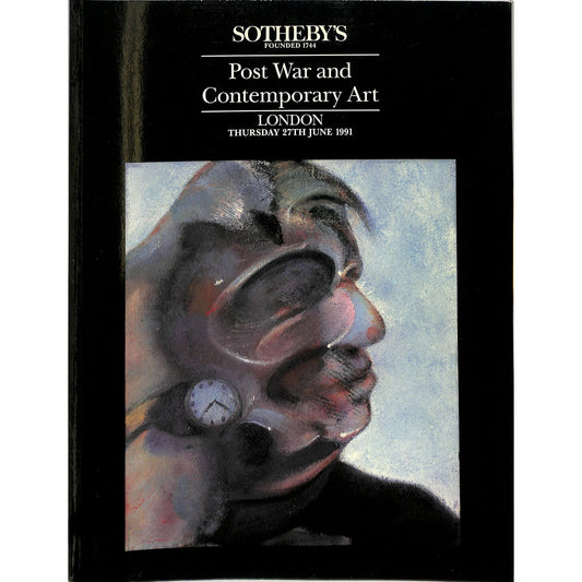 Sotheby's Post War & Contemporary Art Auction Catalog June 27, 1991