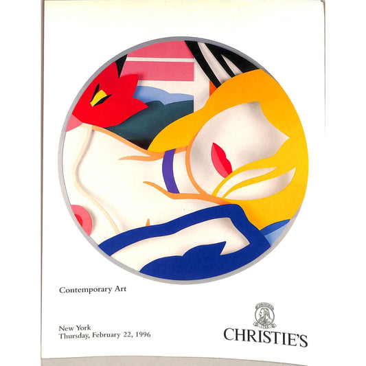 Christie's Contemporary Art Auction Catalog Feb 22, 1996
