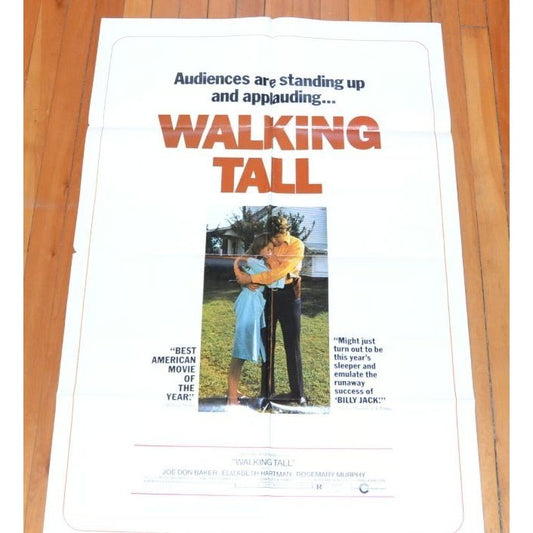 Walking Tall (1973) Original Movie Poster Folded 27x41