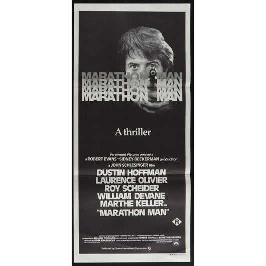 Marathon Man (1976) Original Australian Daybill Poster 13x30