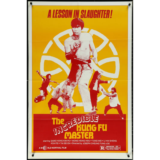 The Incredible Kung Fu Master (1980) Original Movie Poster 27x41