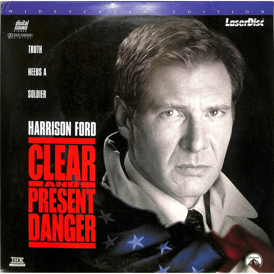 Clear and Present Danger (1994) Laserdisc Video