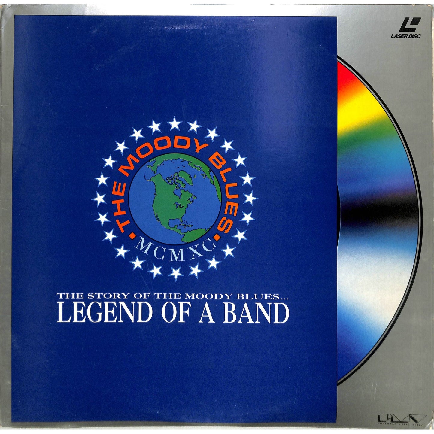 Legend of the Band: The Story of the Moody Blues (1990) Laserdisc Video