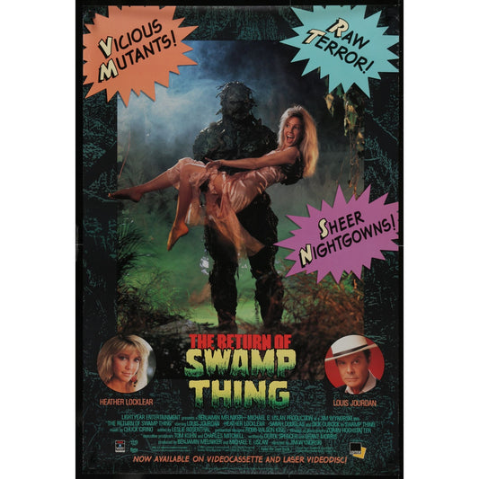 Swamp Thing (1982) Original Movie Poster Rolled 27x40