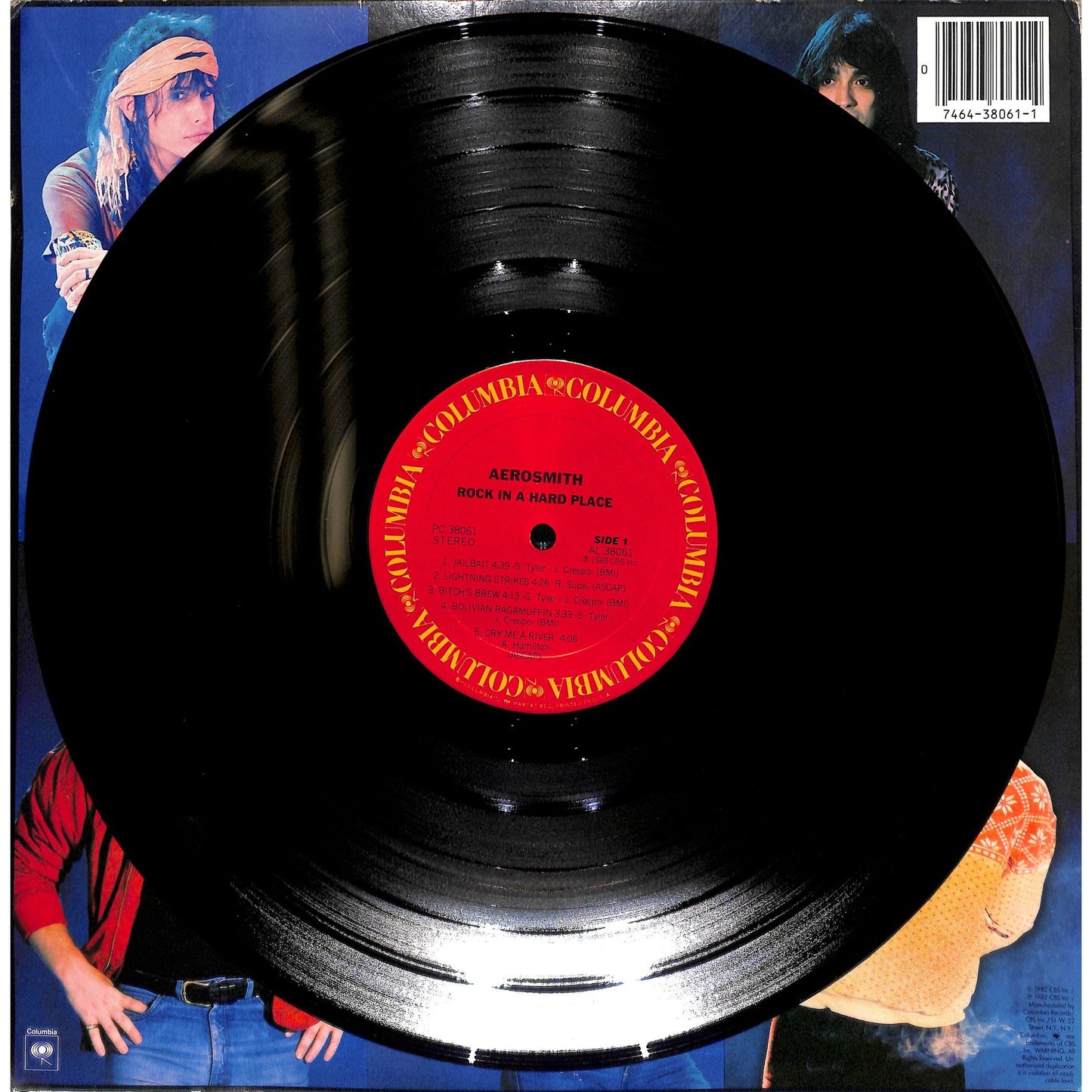 Aerosmith - Rock in a Hard Place Vinyl Record PC 38061