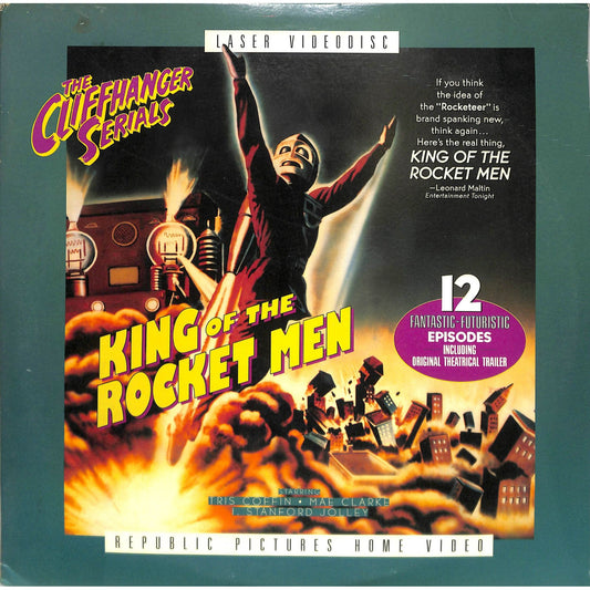 King of the Rocket Men Serials (1949) Laserdisc Video