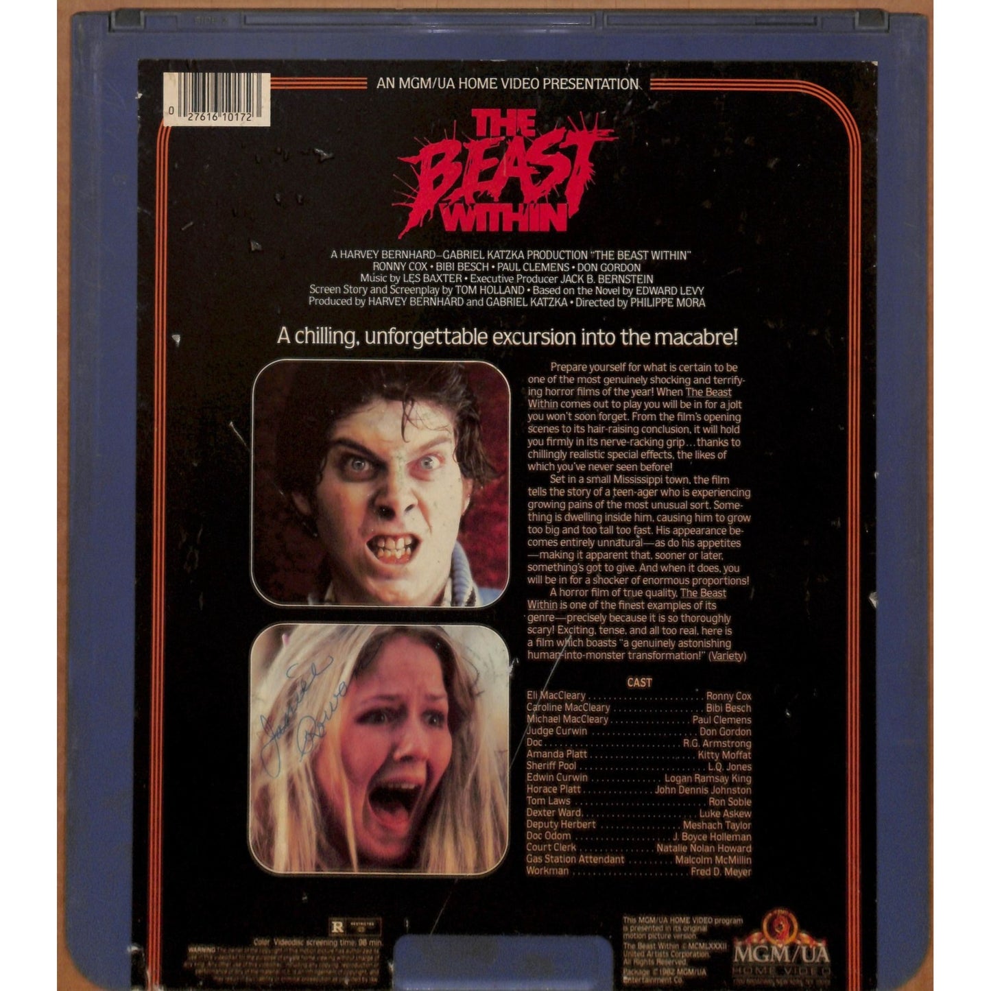 The Beast within (1982) Vintage CED RCA SelectaVision VideoDisc TESTED WORKING
