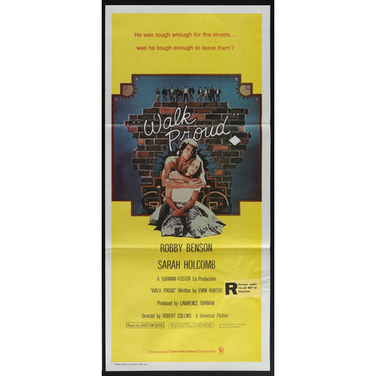 Walk Proud (1979) Original Australian Daybill Poster Folded 13x30