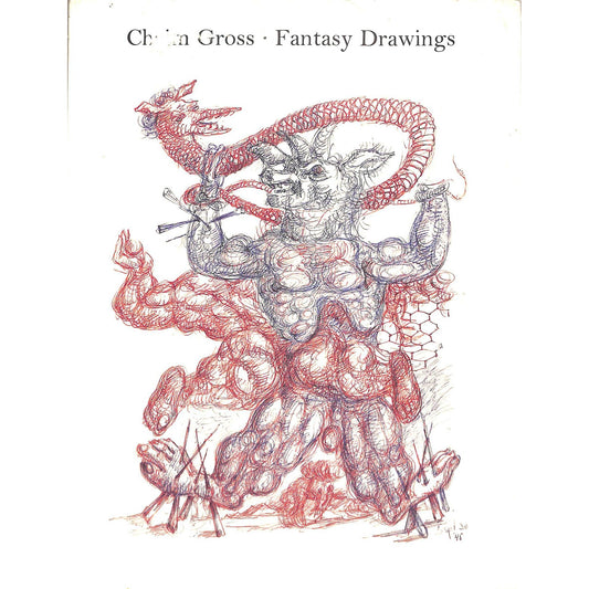 Chaim Gross Fantasy Drawings 1995 Exhibition Catalog
