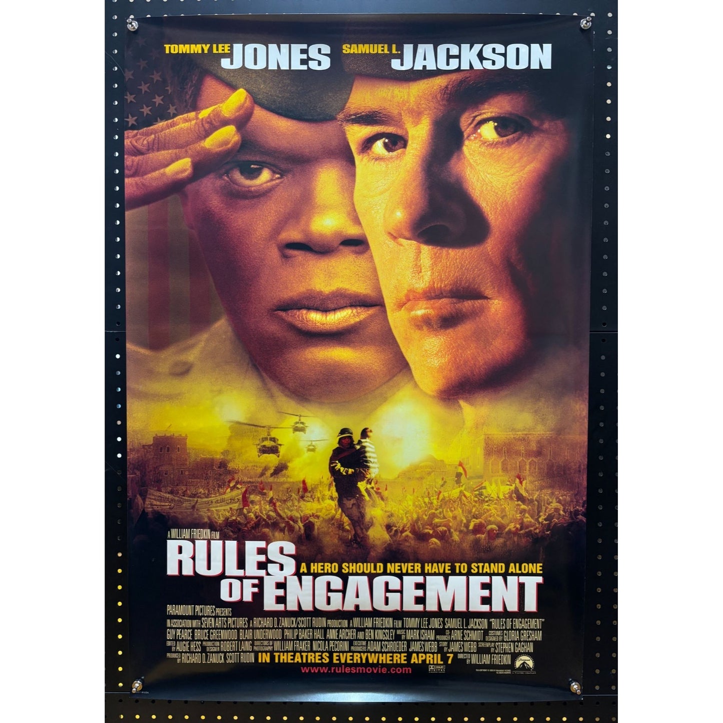 Rules of Engagement (2000) Original Movie Poster Double-sided 27x40