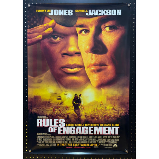 Rules of Engagement (2000) Original Movie Poster Double-sided 27x40