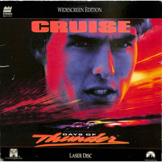 Days of Thunder (1990) Laserdisc