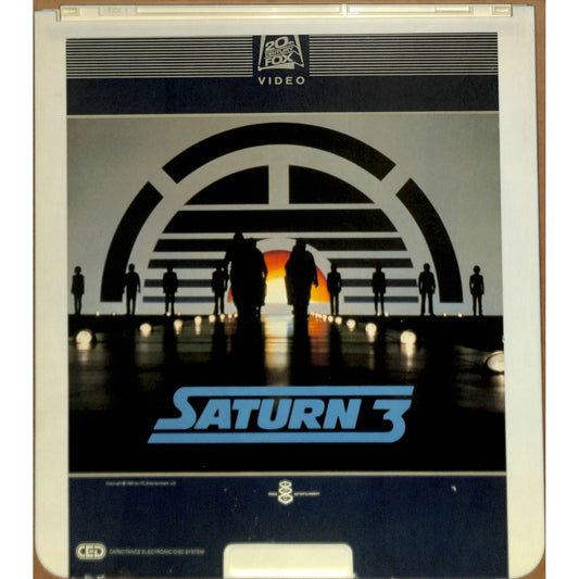 Saturn 3 (1980) Vintage CED Videodisc TESTED WORKING