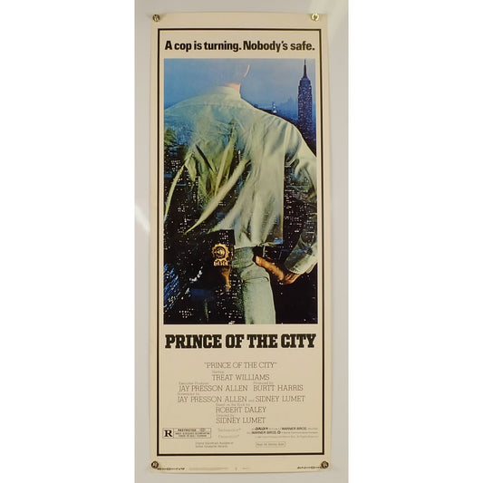 Prince of the City (1981) Original Movie Poster Rolled Insert 14x36
