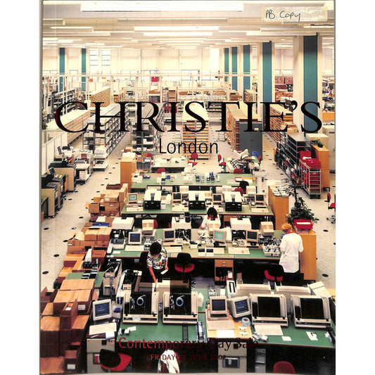 Christie's Contemporary Art Auction Catalog June 28, 2002