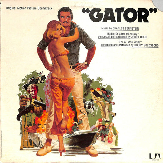 Gator (Original Motion Picture Soundtrack) 1976 Vinyl Record UA-LA646-G