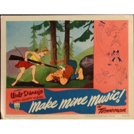 Make Mine Music (1946) Original Lobby Card Movie Poster 11x14