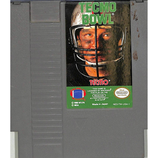 Tecmo Bowl (1987) Nintendo NES Cartridge