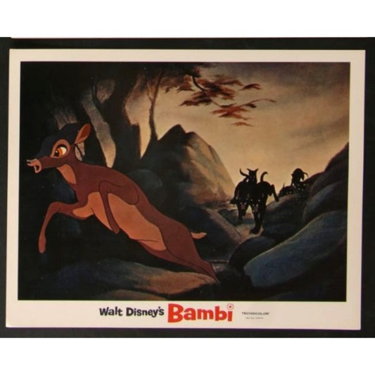 Bambi (1975 Re-release) Original Lobby Card Movie Poster 11x14