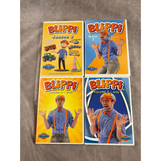 Blippi Seasons 2-5 on DVD