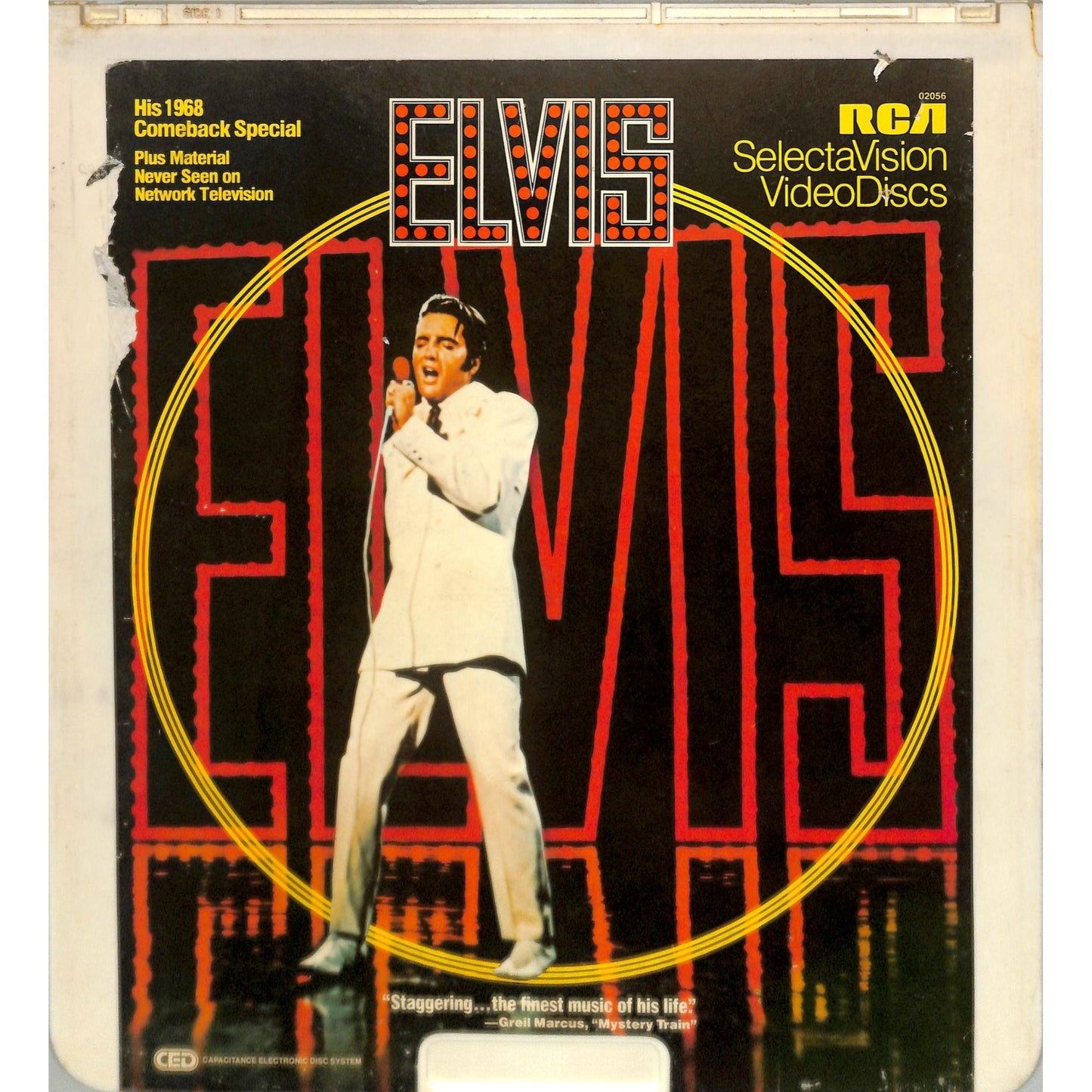 Elvis: the 1968 Comeback Special (1968) Vintage CED Videodisc