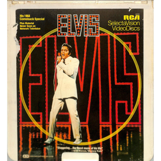 Elvis: the 1968 Comeback Special (1968) Vintage CED Videodisc