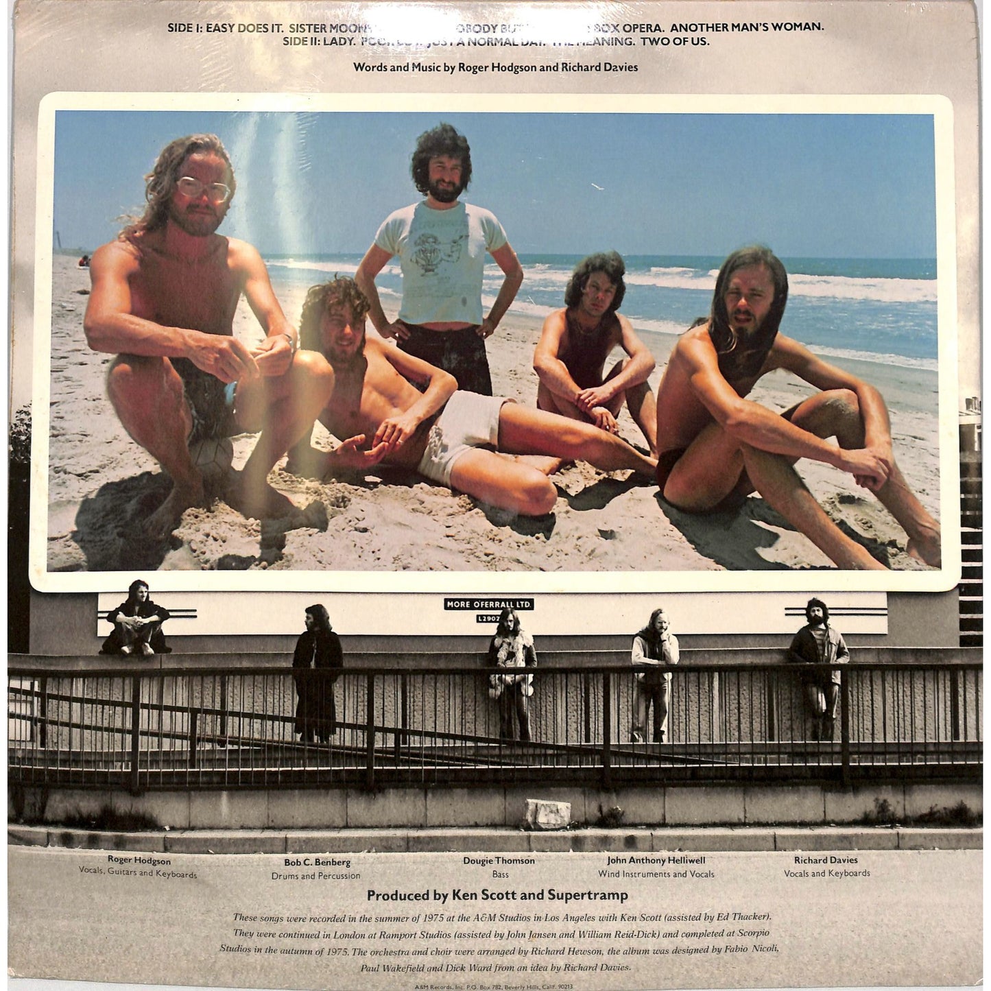 Supertramp - Crisis? What Crisis? Vinyl Record SP-4560