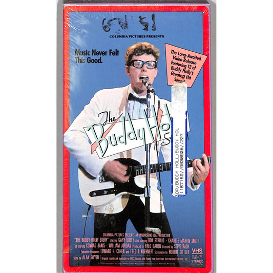 The Buddy Holly Story (1978) VHS Tape Sealed