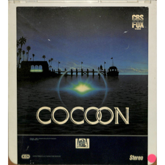 Cocoon (1986) Vintage CED RCA SelectaVision Videodisc TESTEDWORKING
