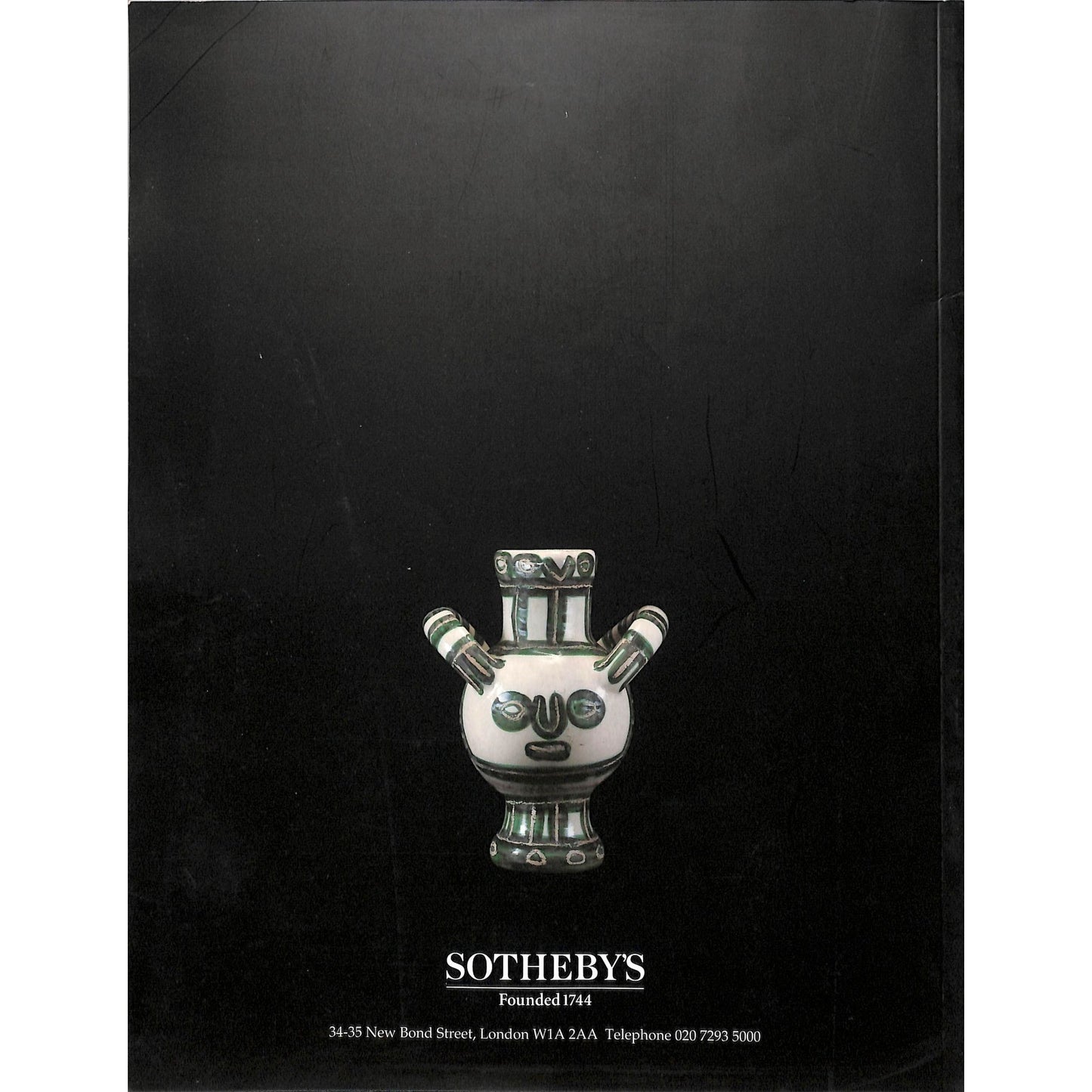 Sotheby's 20th Century Fine Art Auction Catalog October 20, 1999