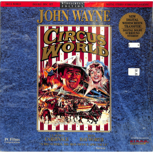 Circus World (1964) Laserdisc Video