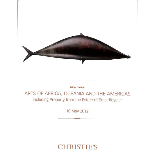 Christie's Arts of Africa Auction Catalog May 10, 2012