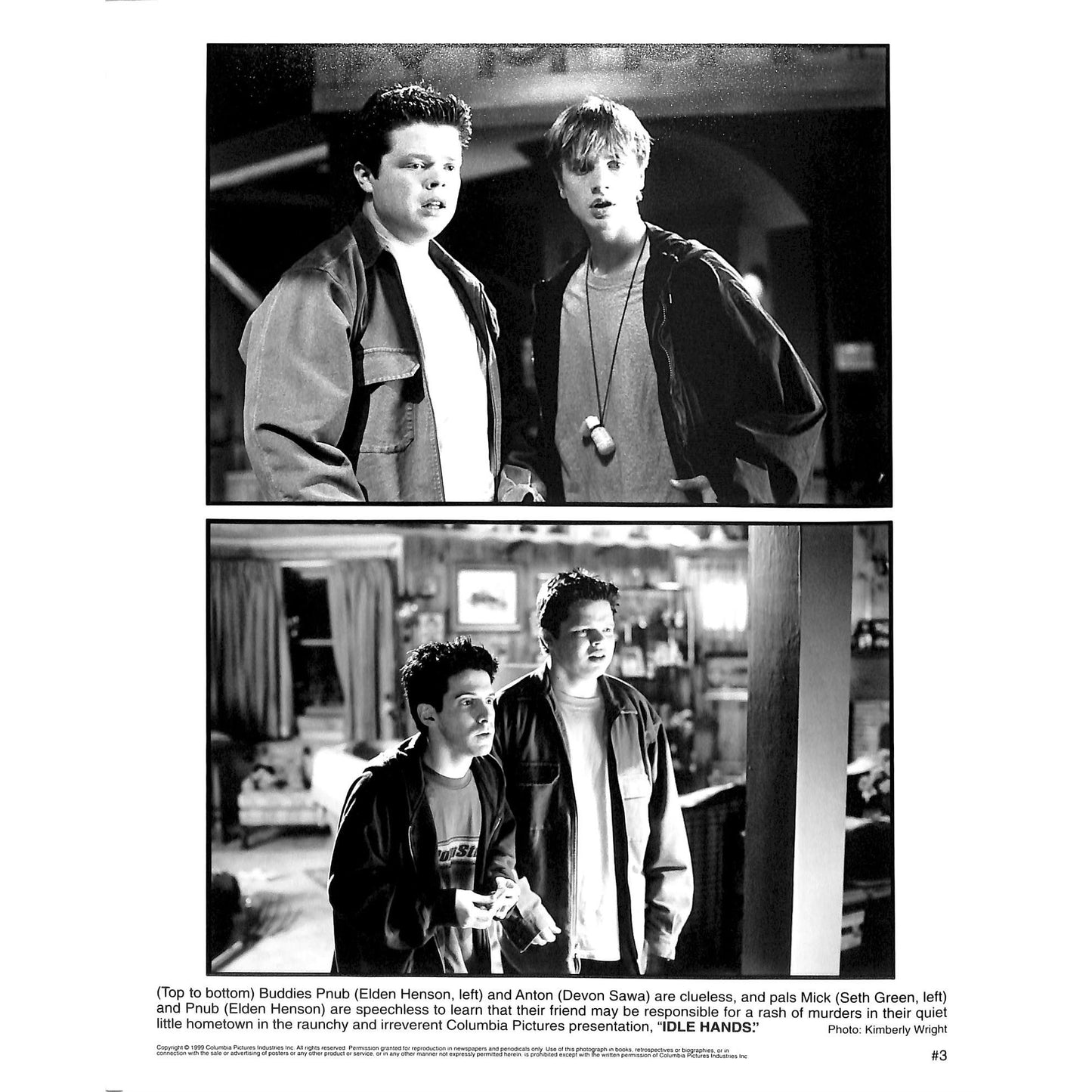 Idle Hands Movie Still Full Set 8x10