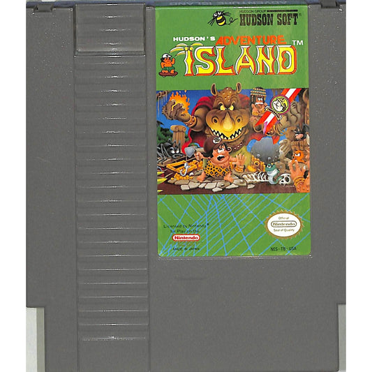 Adventure Island (1986) Nintendo NES Cartridge + Instruction Booklet