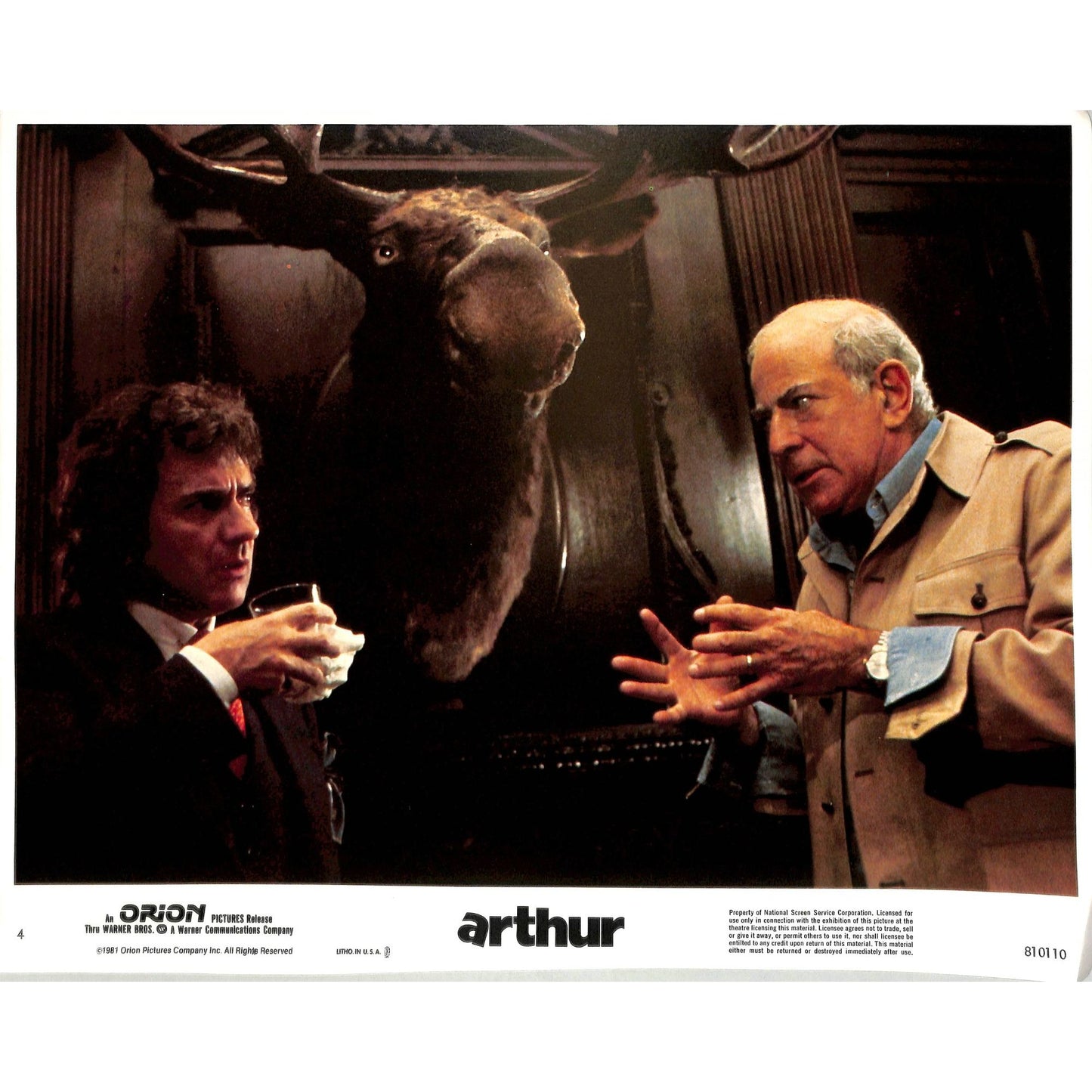 Arthur (1981) Movie Still Full Set 8x10