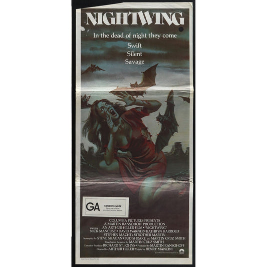Nightwing (1979) Original Australian Daybill Movie Poster