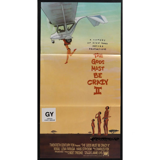 The Gods Must Be Crazy (1980) Original Daybill Movie Poster