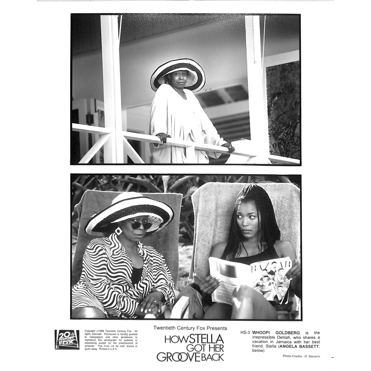 How Stella Got Her Groove Back (1998) Movie Still Full Set 8x10