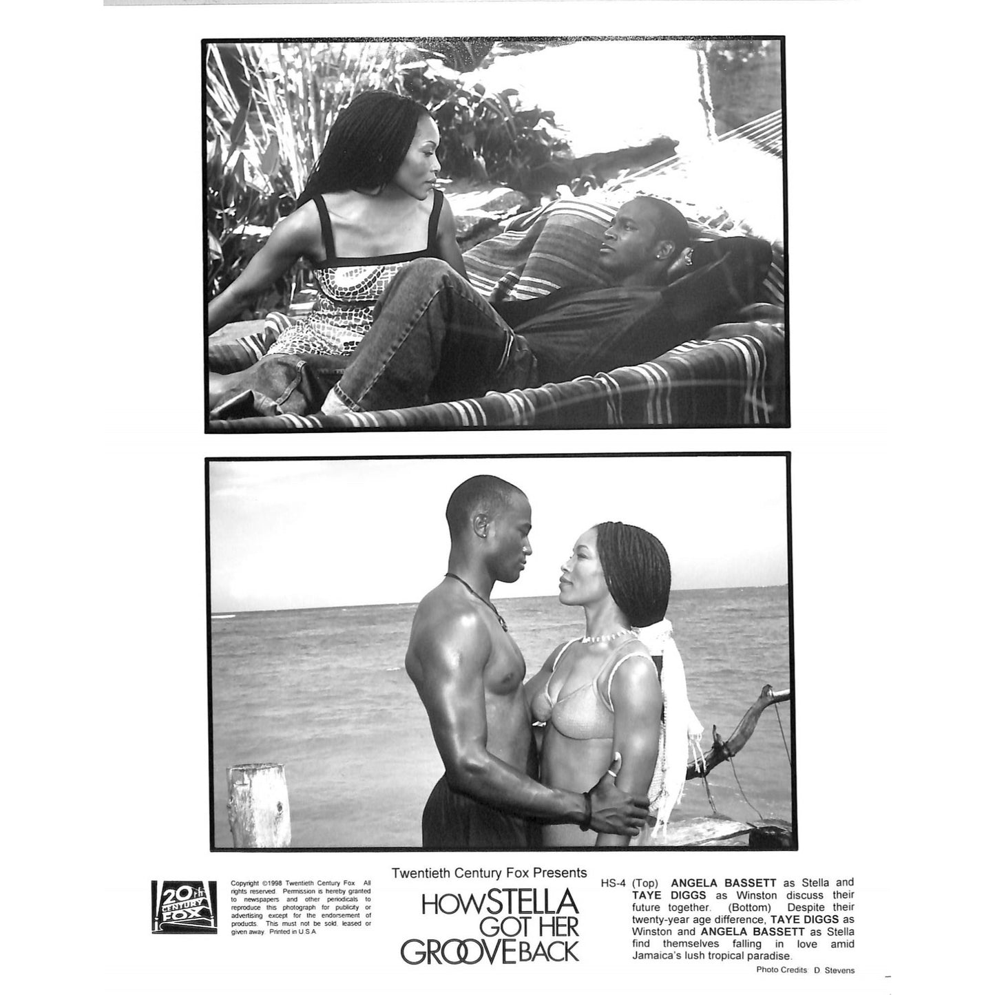 How Stella Got Her Groove Back (1998) Movie Still Full Set 8x10