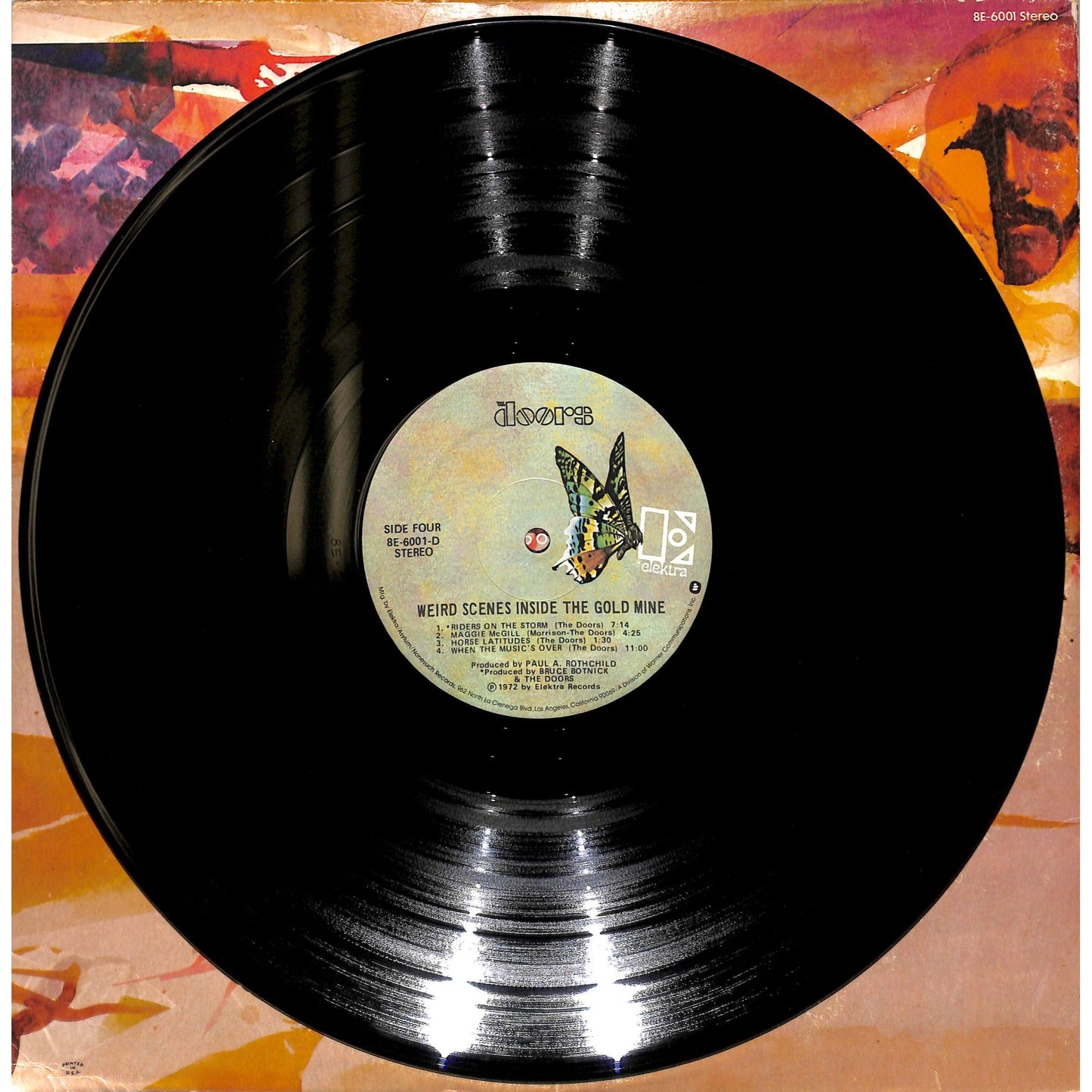 The Doors - Weird Scenes Inside The Gold Mine 2LP Vinyl Record 8E-6001