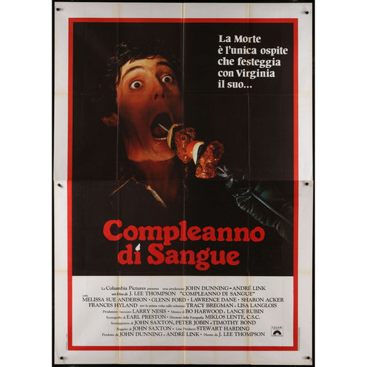 Bloody Birthday (1981) Original Italian 2P Movie Poster 55x78